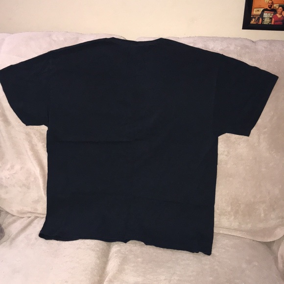 Gildan Ultra cotton XL black black white orange and red tee 💕 - Picture 3 of 5